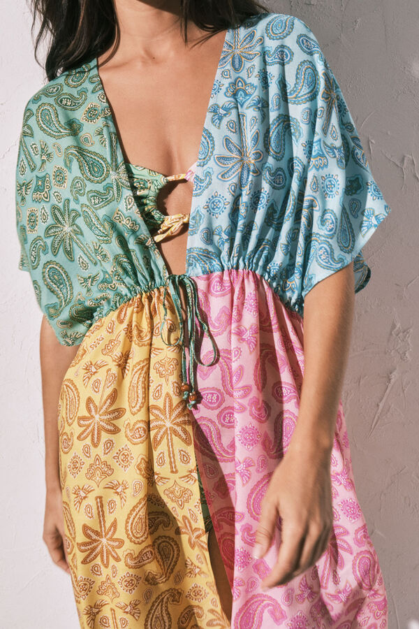 Women'secret Multicoloured short open printed tunic printed