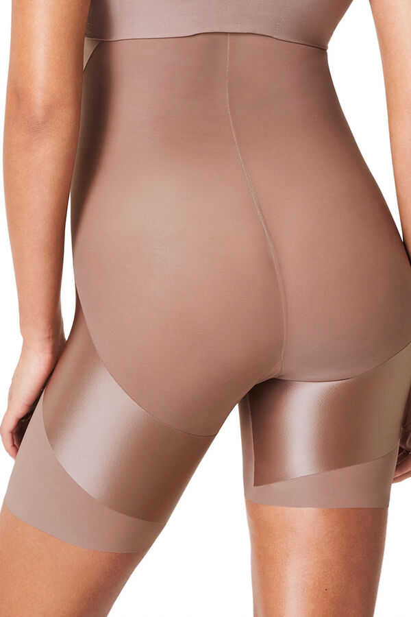 Spanx Pantal&oacute;n corto alto moldeador nude