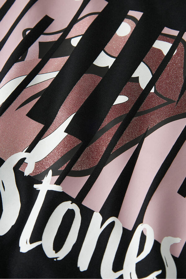 Name it Camiseta Rolling Stone negro