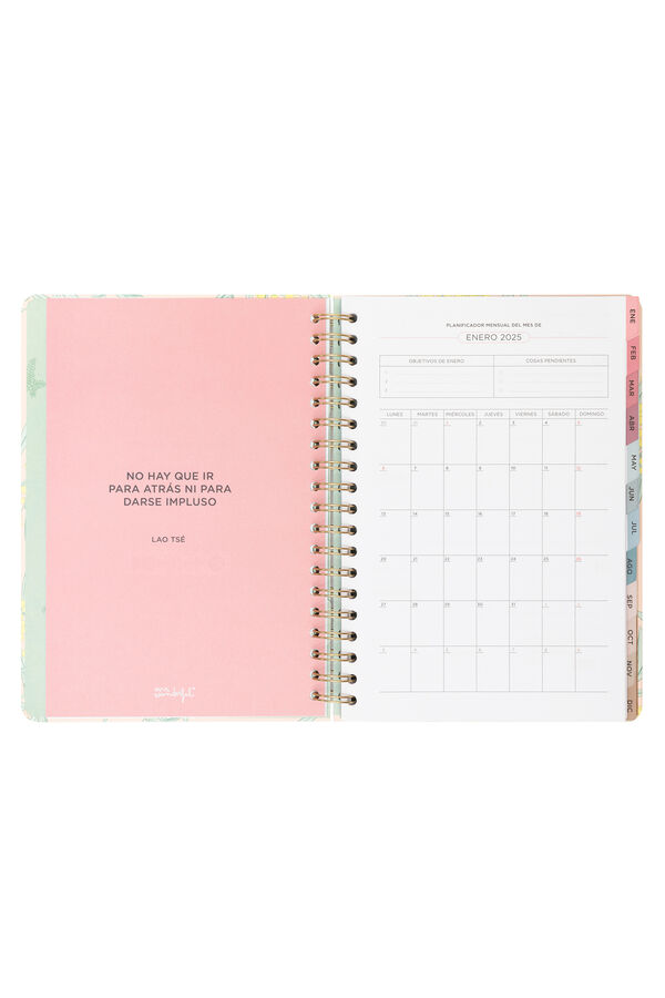 Mr. Wonderful Office 2025 Extra Large Weekly Diary - Let the magic begin printed