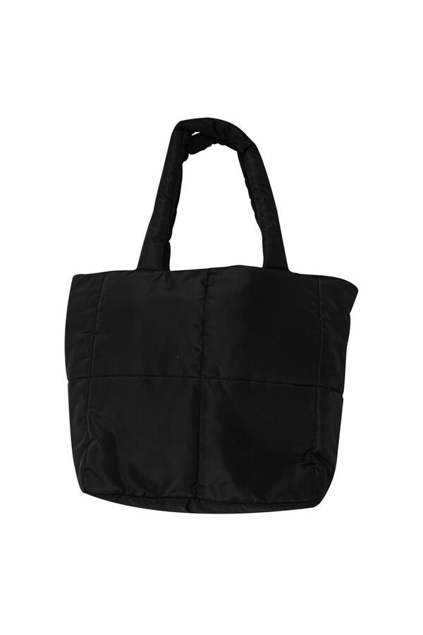 Womensecret Bolsa tela tote bag - I have a good plan black