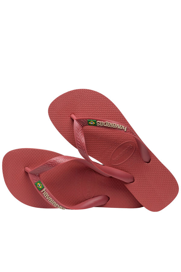 Womensecret Flip-Flops Havaianas Brasil Logo Rot
