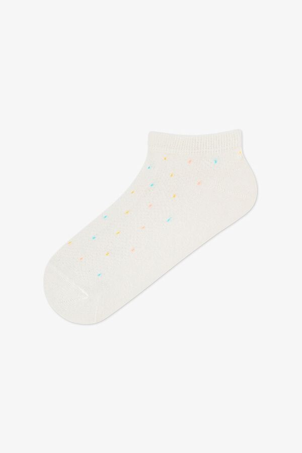 Penti Polka-dot 5-pack short socks printed