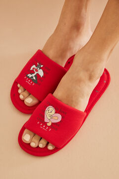 Womensecret Tweety house slippers red