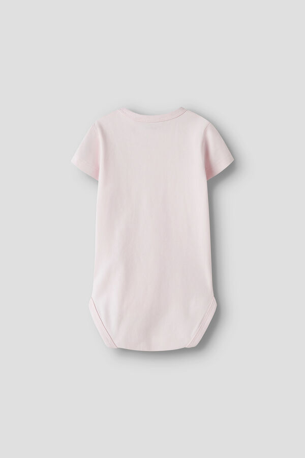 Name it Baby opening bodysuit pink