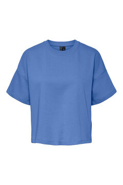 Womensecret Camiseta de algodón blue