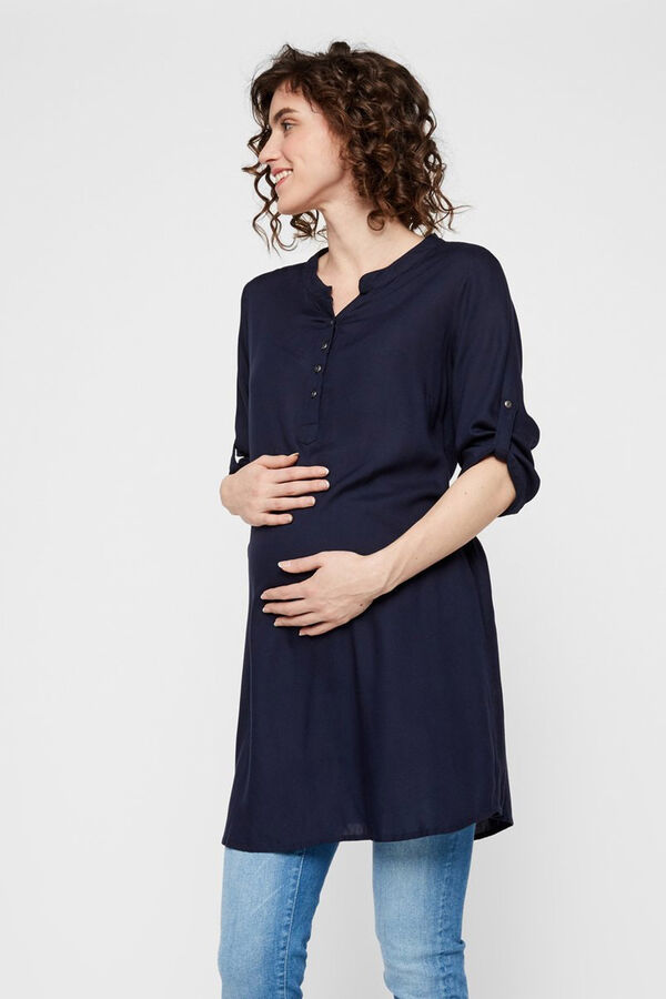 Womensecret Lenzing Ecovero maternity dress Plava