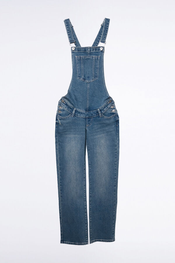 Ohma! Peto premamá straight fit azul