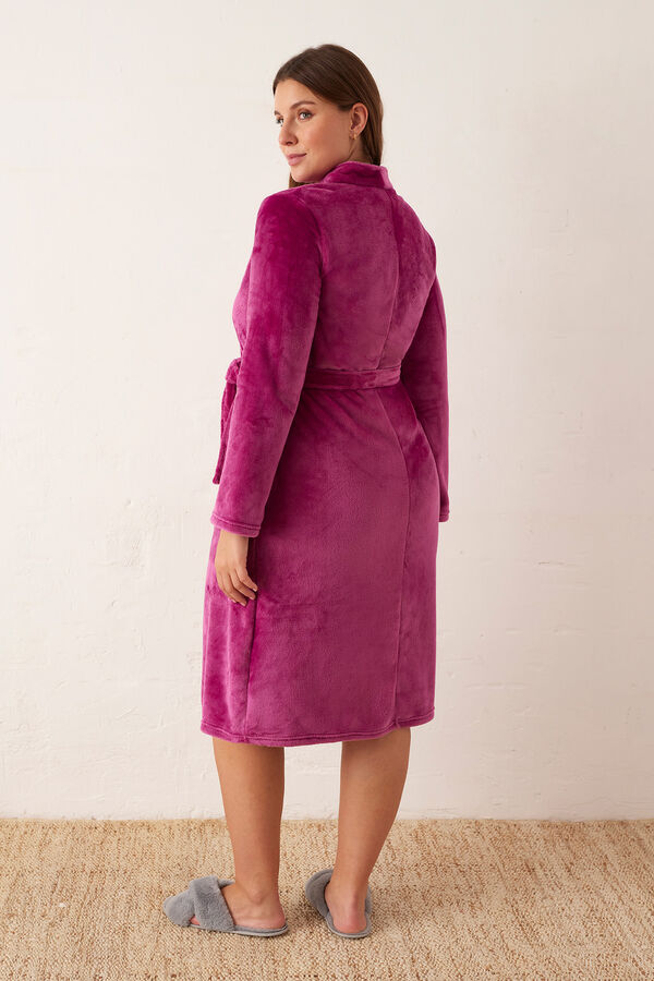 Promise Bata larga sedalina con cintur&oacute;n rosa