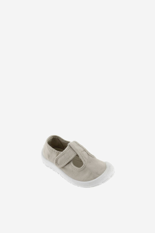 Victoria Sandales barefoot en toile teintes bleu