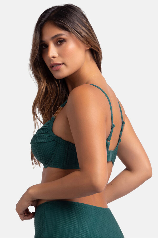 Dorina Top de bikini verde verde