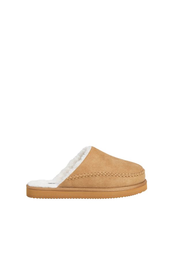 Jack & Jones Mule slippers nude