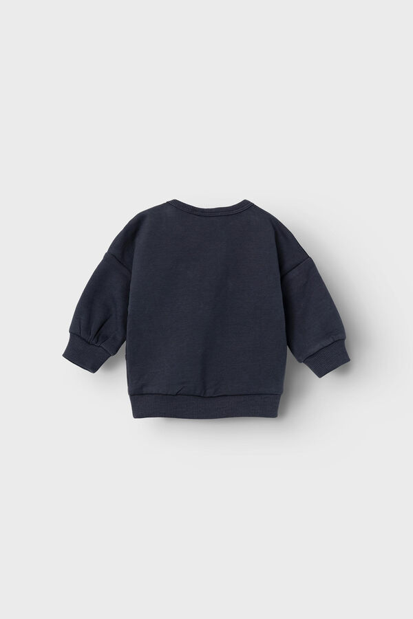 Womensecret Sweatshirt com detalhe para bebé menina azul