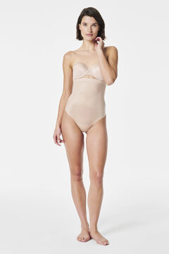 Womensecret SPANX nude high waist shaping tanga Schwarz