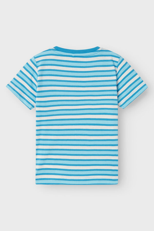 Womensecret Boys' T-shirt with dolphin detail bleu