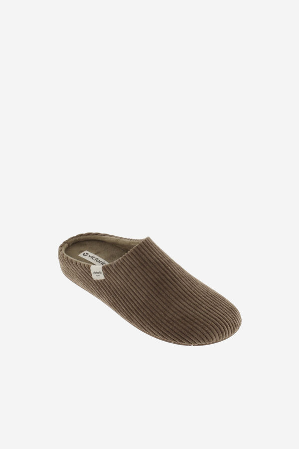 Victoria Victoria Norte corduroy slippers grey