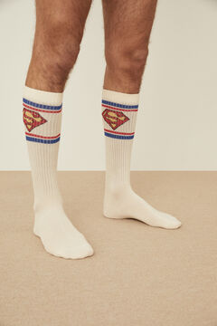 Womensecret 2er-Pack Superman-Socken Grau