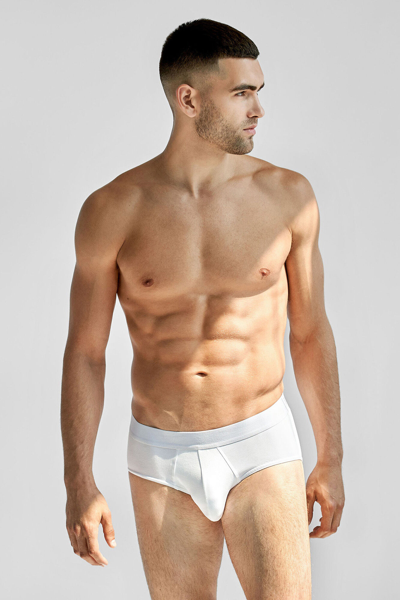 Bread & Boxers Pack de 3 slips blancos