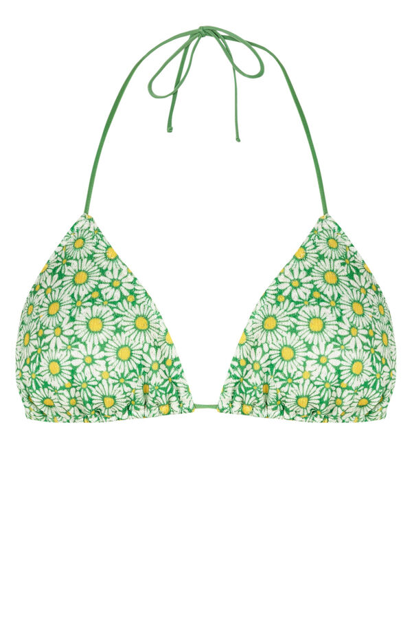 Womensecret Lupita triangle bikini top mit Print