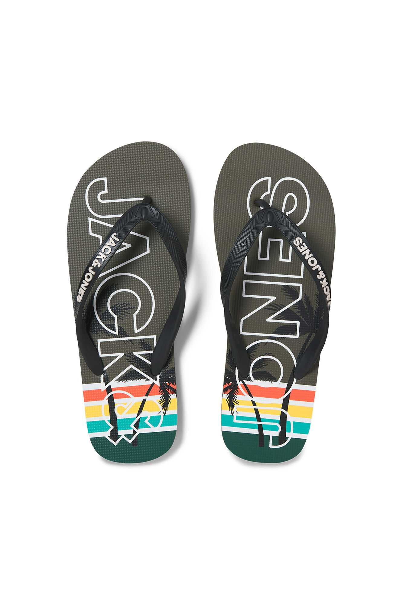 Jack & Jones Chinelo flip-flop logo