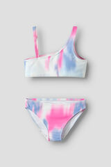 Name it Bikini tie dye asym&eacute;trique pour fille rose