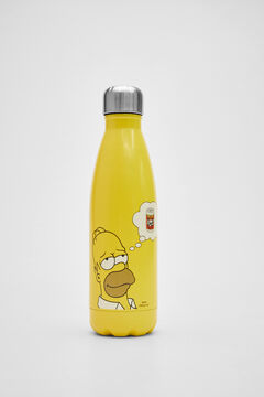 Womensecret Gelbe Homer-Flasche 500ml mit Print