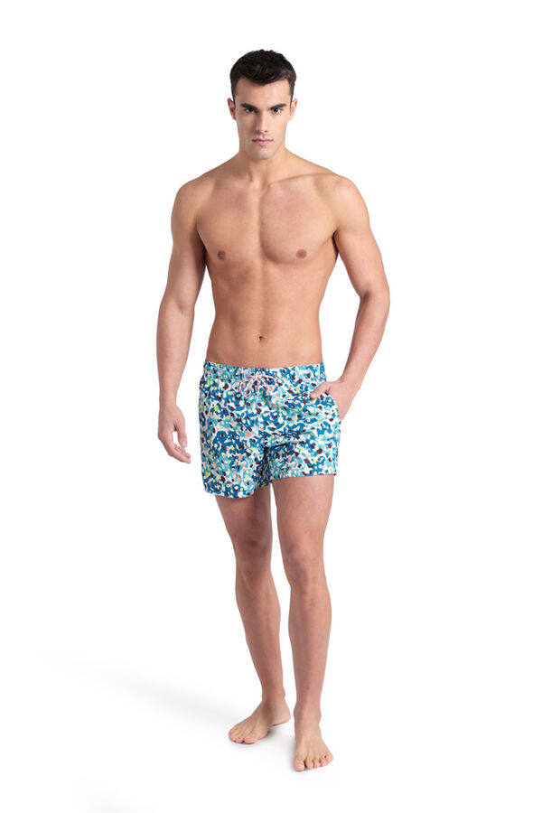 Womensecret Arena Allover Swim Shorts For Men imprimé