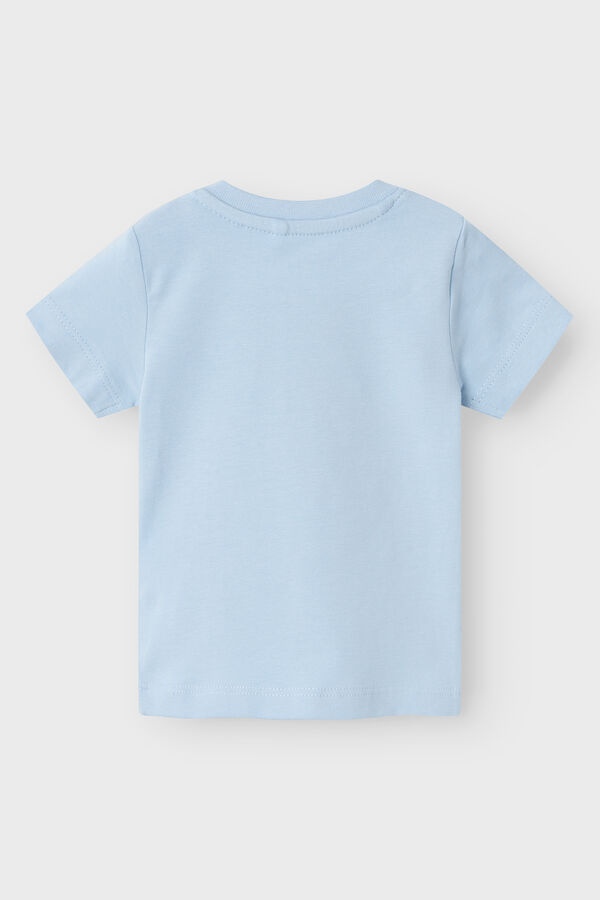 Womensecret Camiseta bebé niño con dibujo azul