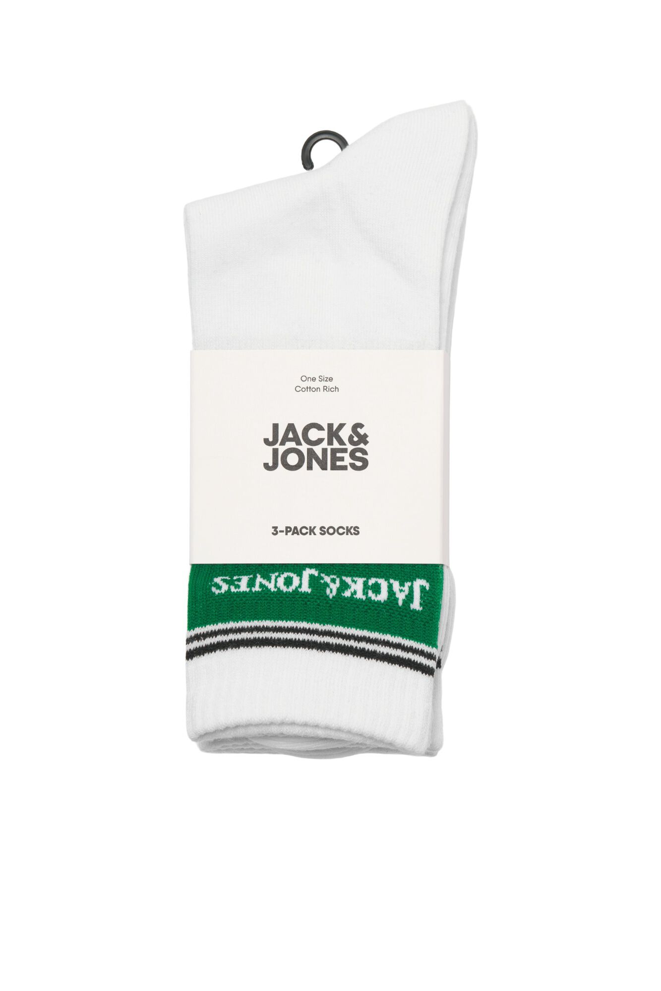 Jack & Jones Meias de t&eacute;nis em algod&atilde;o