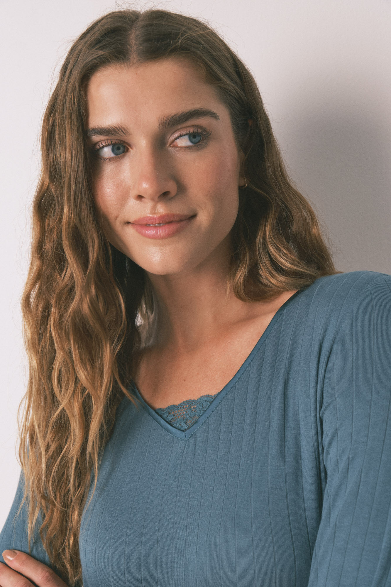 Women'secret Camis&oacute;n midi viscosa verde