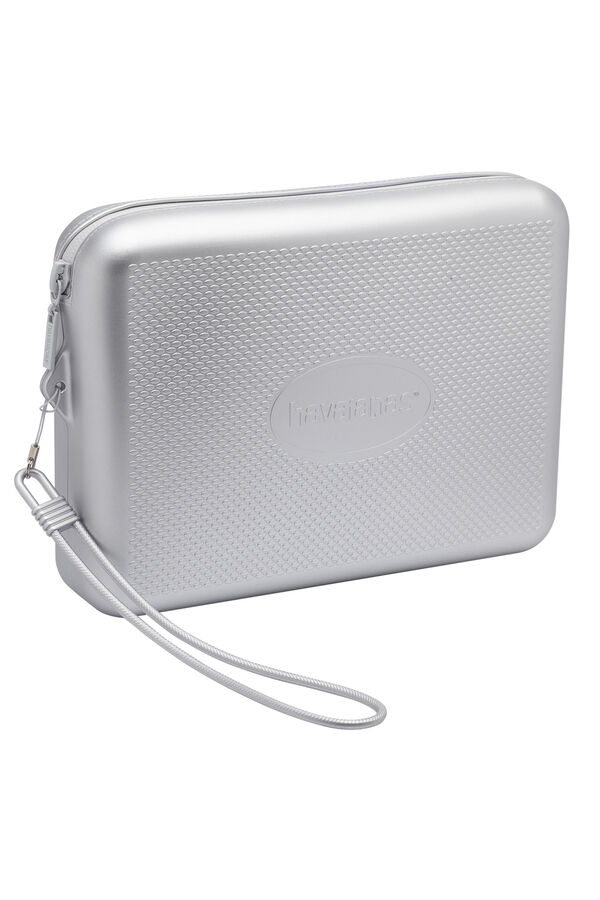 Havaianas Neceser met&aacute;lico Havaianas de playa  gris