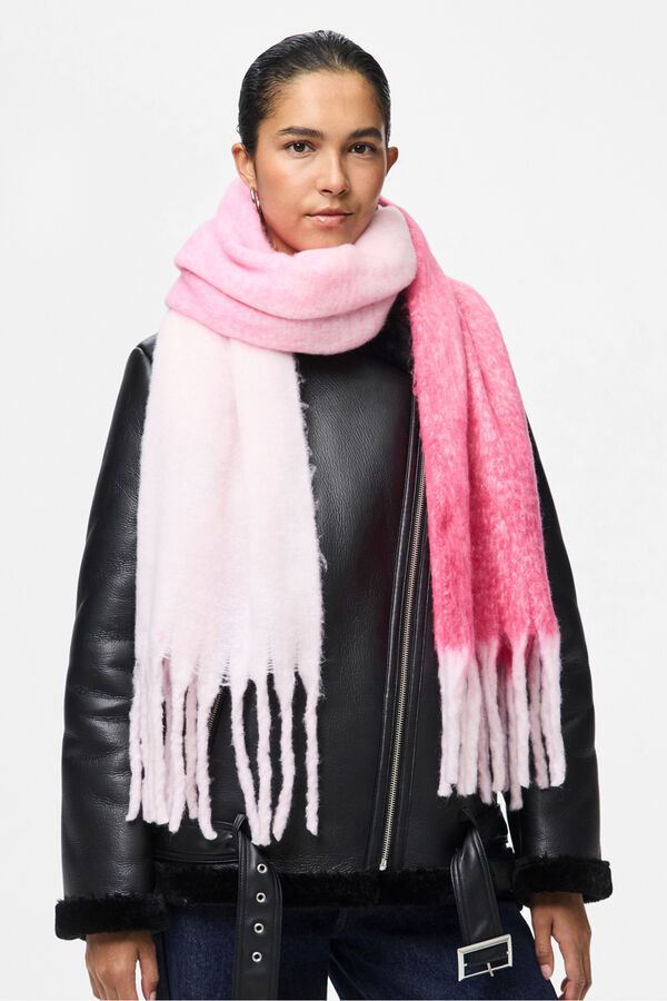 Pieces cachecol degradado rosa