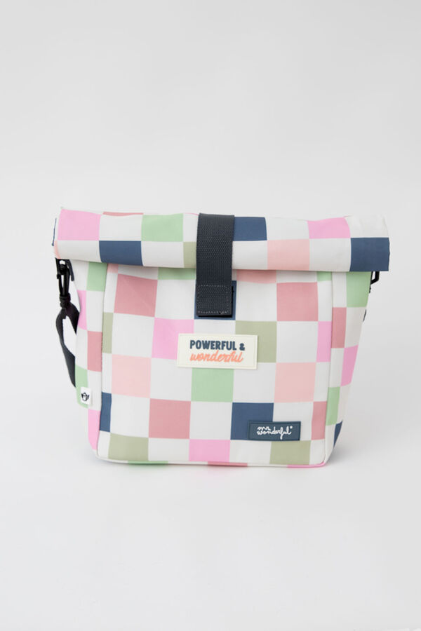 Mr. Wonderful Bolsa porta alimentos - Powerful & wonderful estampado