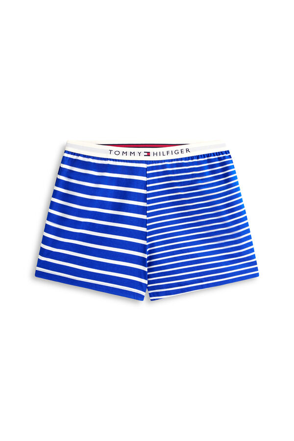 Tommy Hilfiger Conjunto de pijama corto rayas estampado