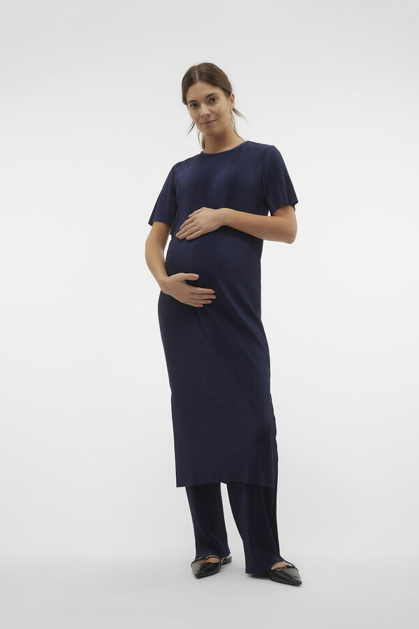 Womensecret Pantalones maternity corte regular azul