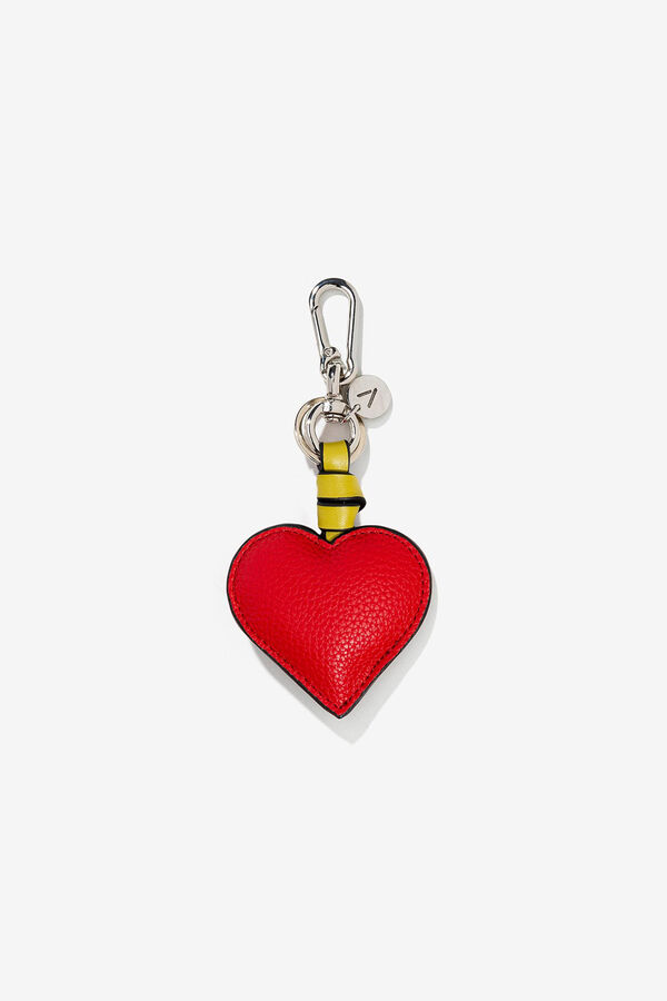 Vilanova Chaveiro Cora&ccedil;&atilde;o Acolchoado vermelho