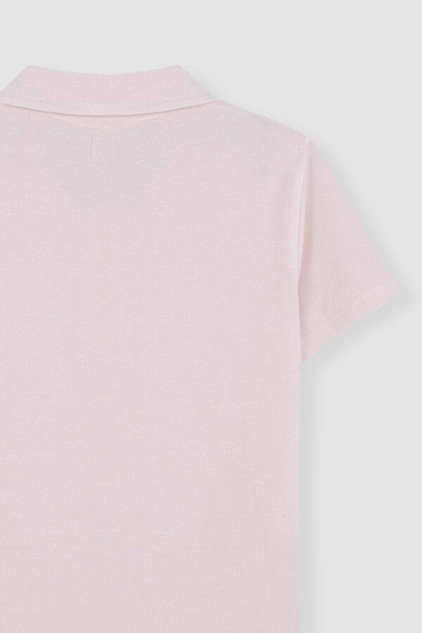 Womensecret Essential pink contrasts polo shirt Ružičasta