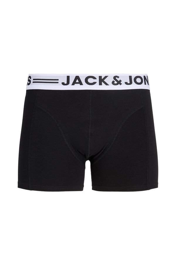 Jack & Jones Pack 5 cotton boxers black