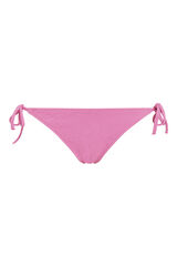 Womensecret Side-tie bikini bottoms - CK Monogram Texture rózsaszín