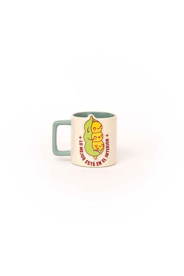 Mr. Wonderful 3D Peas Mug - The best is on the inside printed