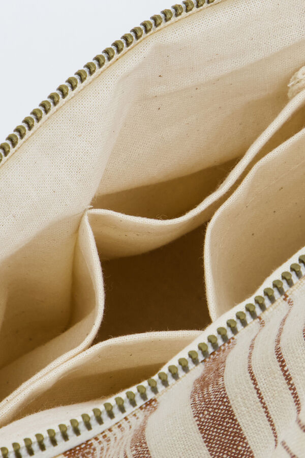 Meraki Neceser de maquillaje Terracotta estampado