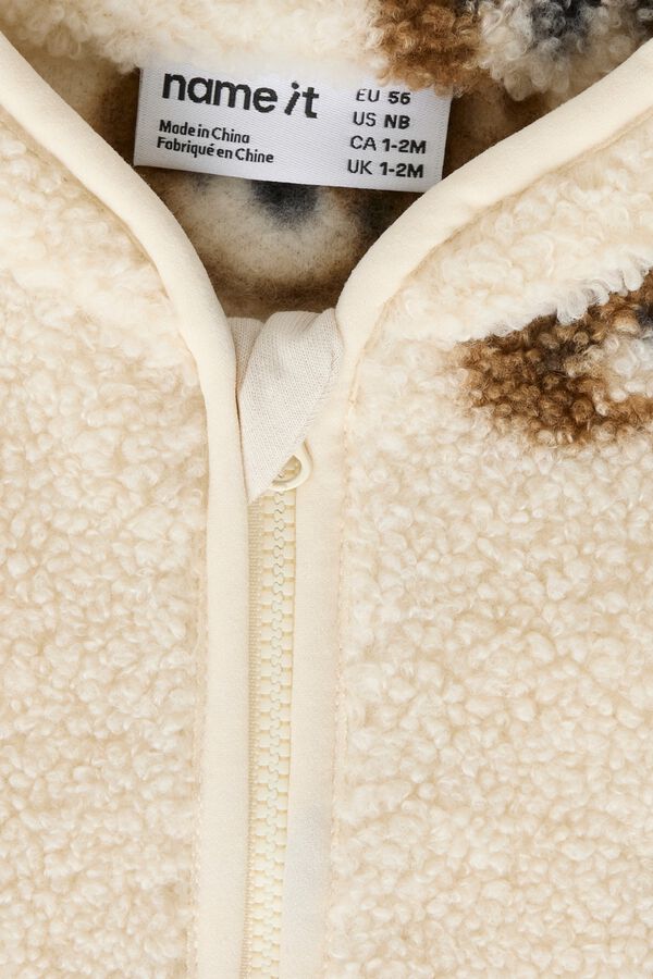 Name it Bear fleece grey