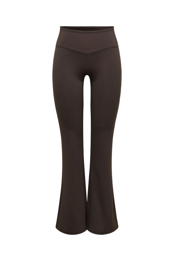 Only Play B-Dry high-waisted flared leggings nude
