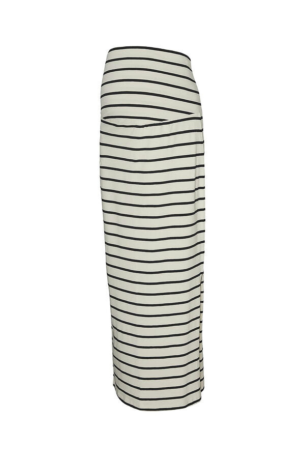 Mamalicious Falda larga algod&oacute;n maternity brown