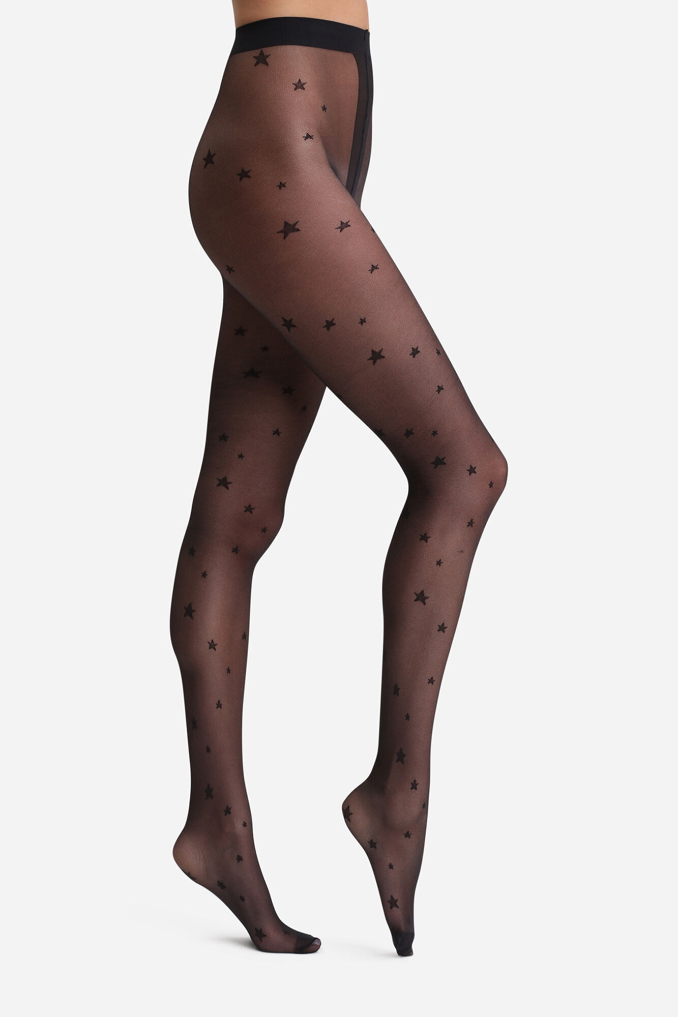 DIM Panty transparente print estrellas 20 Deniers