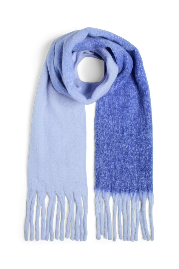 Pieces Bufanda degradada azul