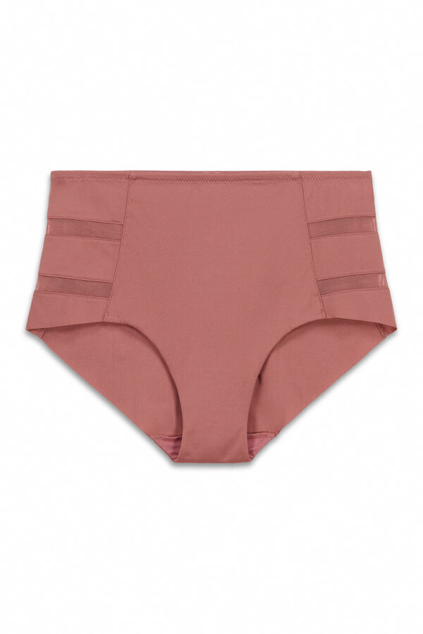Women'secret Pink high-waisted shaping panty pink