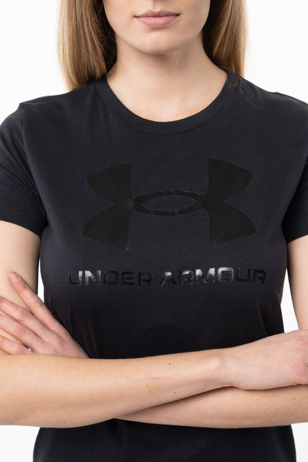 Womensecret Camiseta Sportstyle Graphic negro