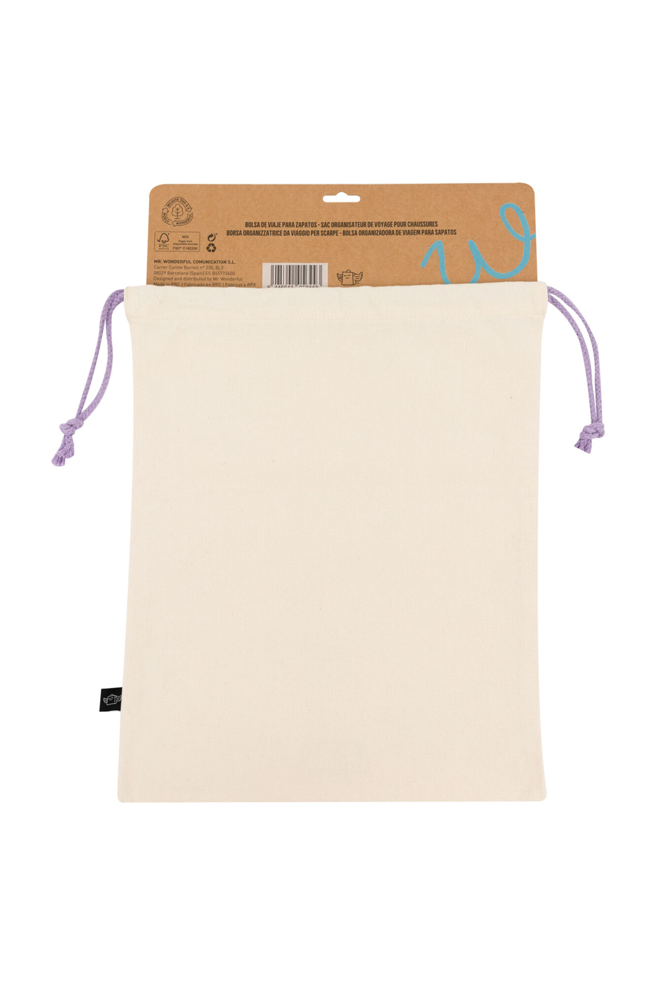 Mr. Wonderful Bolsa de viaje para zapatos Shoes ready to go