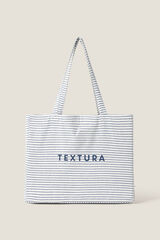 Textura Textured Bag blue